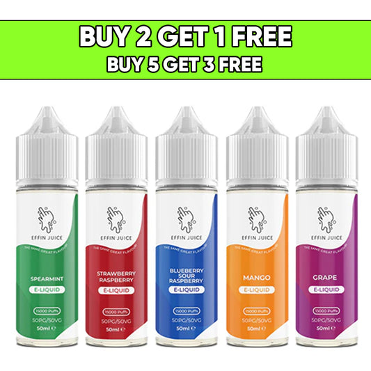 EFFIN Juice 50ml 0mg Shortfill (50VG/50PG)