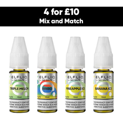 ELFLIQ By Elf Bar 10ml 5mg Nic Salt (50VG/50PG)
