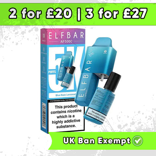 Elf Bar AF5000 - Blue Razz Lemonade
