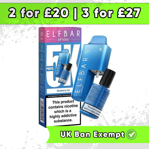 Elf Bar AF5000 - Blueberry Ice