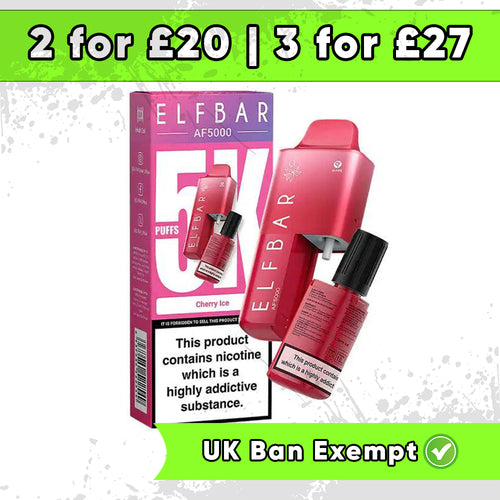 Elf Bar AF5000 - Cherry Ice