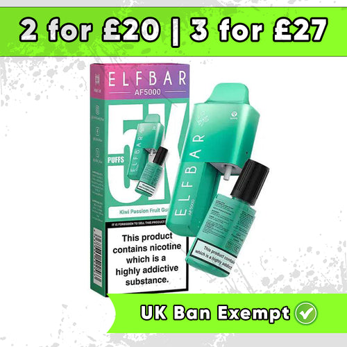 Elf Bar AF5000 - Kiwi Passion Fruit Guava