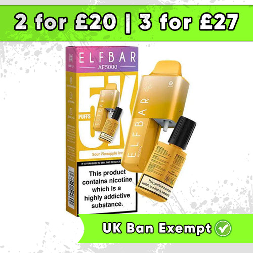 Elf Bar AF5000 - Sour Pineapple Ice