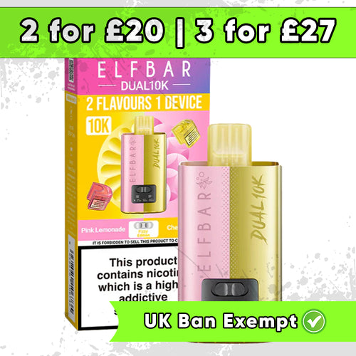 Elfbar Dual 10k Vape Kit - Fizzy Edition