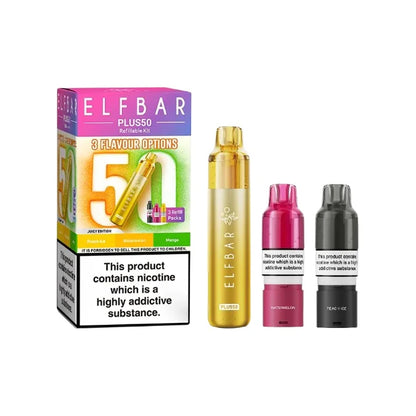Elf Bar Plus50 Prefilled 50K Pod Vape Kit Juicy Edition