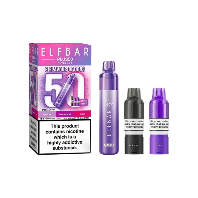 Elf Bar Plus50 Prefilled 50K Pod Vape Kit Special Edition