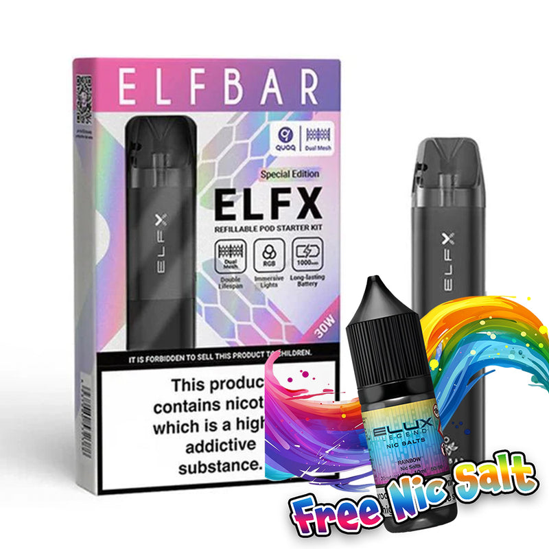 Elf Bar ELFX Pod Kit Free Nic Salt