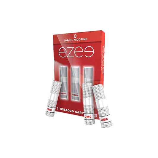 Ezee 0mg E-Cigarette Cartridges Tobacco – 1050 Puffs