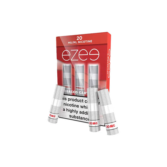 Ezee 20mg E-cigarette Cartridges Tobacco 1050 Puffs
