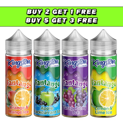 Kingston Fantango Ice 120ml Shortfill 0mg