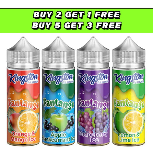 Kingston Fantango Ice 120ml Shortfill 0mg