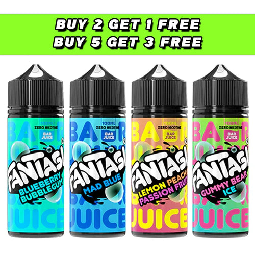 Fantasi Bar Juice 100ml 0mg Shortfill (50VG/50PG)