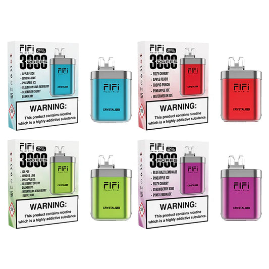 FLFI Crystal 5-in-1 Pod Kit – 3000 Puffs Vape Device