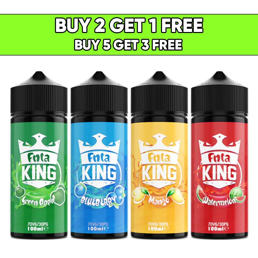 FNTA King 100ml 0mg Shortfill E-Liquid (70VG/30PG)