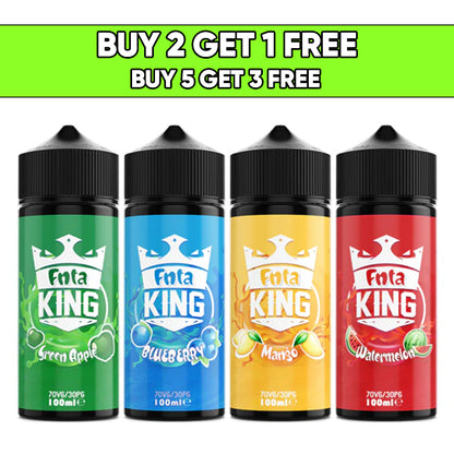 FNTA King 100ml 0mg Shortfill E-Liquid (70VG/30PG)