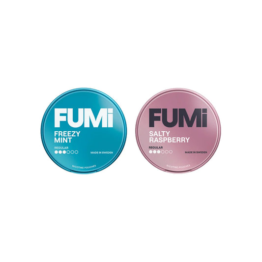 FUMI Regular 4mg Nicotine Pouches - 20 Pouches