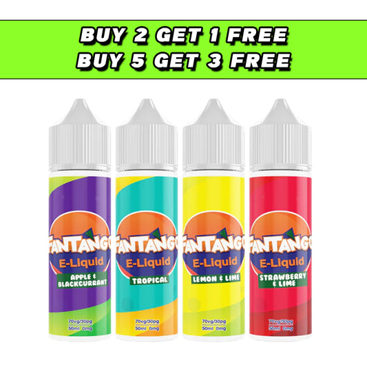 Fantango 50ml Shortfill 0mg (70VG/30PG)