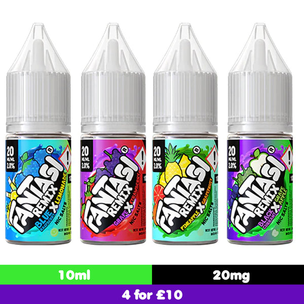Fantasi 20mg Nic Salt Remix Series 10ml (50VG50PG)
