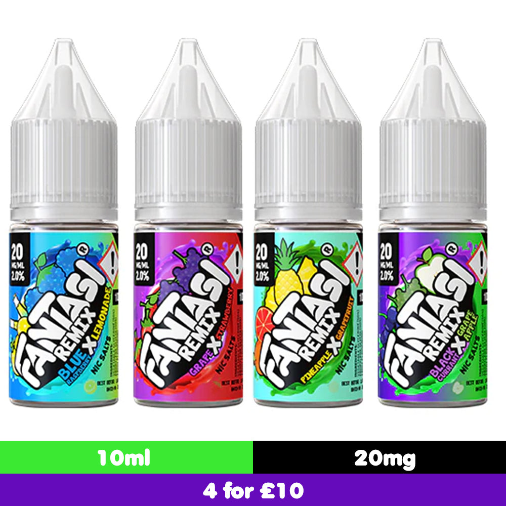 Fantasi 20mg Nic Salt Remix Series 10ml (50VG50PG)