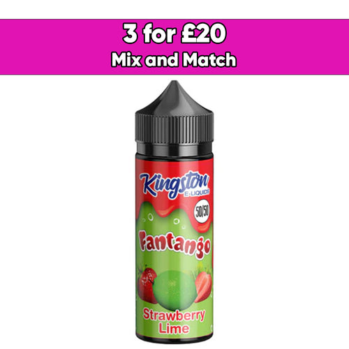 Kingston Fantango 120ml Shortfill 0mg (50VG/50PG)