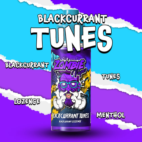 Blackcurrant Tunes 100ml Vape Liquid