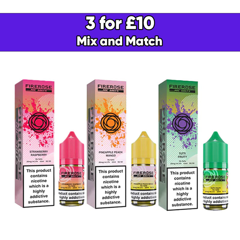 Elux Firerose 5000 Nic salts 10ml (50VG/50PG)