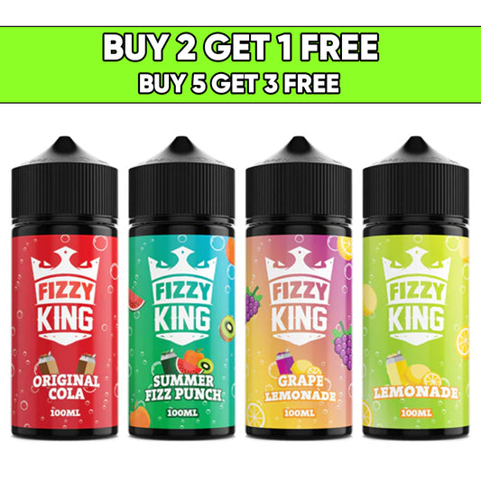 Fizzy King 100ml Shortfill 0mg (70VG/30PG)