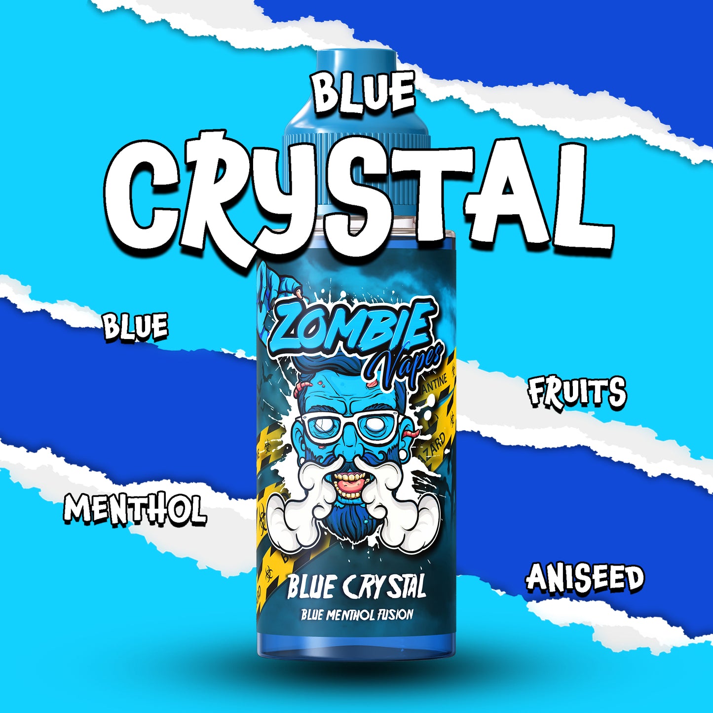 Blue Crystal E Liquid shortfill