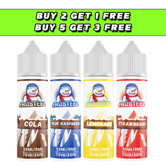 Frosteez 50ml Shortfill 0mg (70VG/30PG)