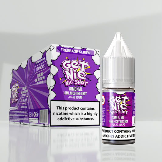 18mg Nicotine Shots 70VG/30PG