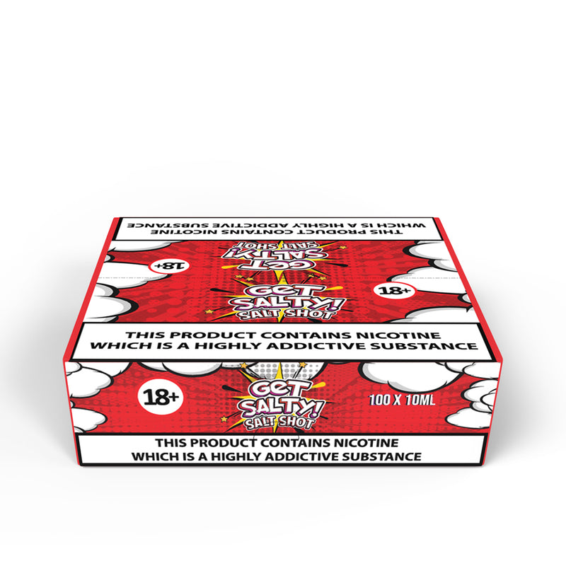Get Salty 18mg Nicotine Salt Shots 50VG/50PG Wholesale