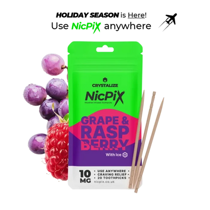 Crystalize Nicotine Toothpicks | NicPix 10mg Pack