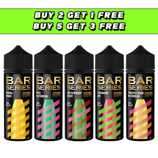 Bar Series Gold Edition 0mg 100ml Shortfill (70VG/30PG)