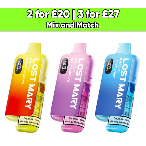 LOST MARY BM6000 20mg Refillable Pod Kit - 6000 Puffs
