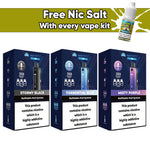 Hayati X4 Refillable Pod Vape Kit  Includes 1X Nic Salts 20mg + 3x Refillable Pods