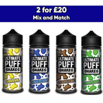 Ultimate Puff Shakes 0mg 100ml Shortfill (70VG/30PG)