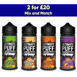 Ultimate Puff Custard 0mg 100ml Shortfill (70VG/30PG)