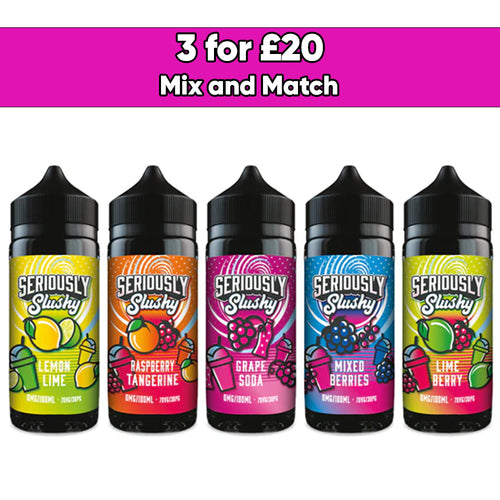 Doozy Vape Seriously Slushy 100ml Shortfill 0mg (70VG/30PG)