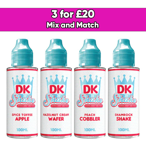 DK 'N' Shake 100ml Shortfill 0mg (70VG/30PG)