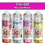 Kingston Silly Moo Moo Milkshakes 120ml Shortfill 0mg (70VG/30PG)