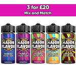 Major Flavor Reloaded 100ml Shortfill 0mg (70VG/30PG)