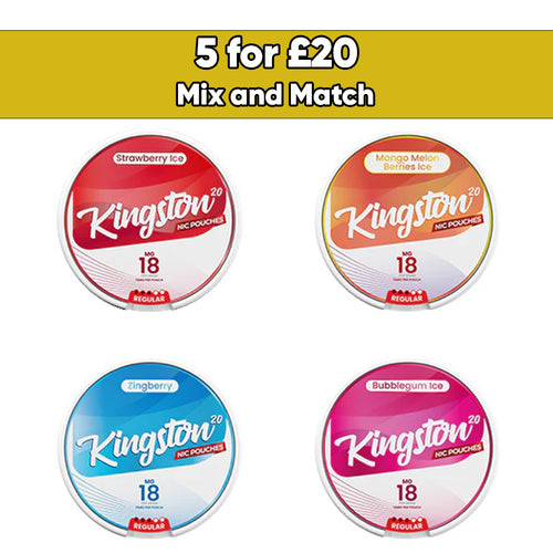 Kingston 18mg Nicotine Pouches - snus Pouches