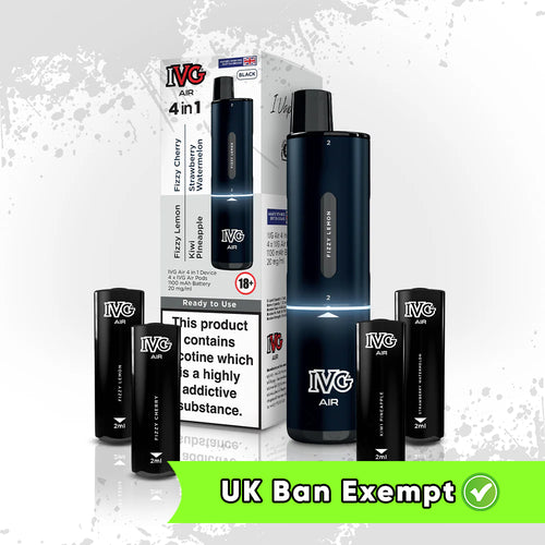 IVG Air 4 in 1 Black Starter Kit
