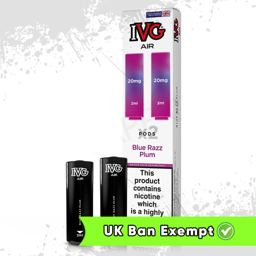 Blue Razz Plum - IVG Air Prefilled Pod