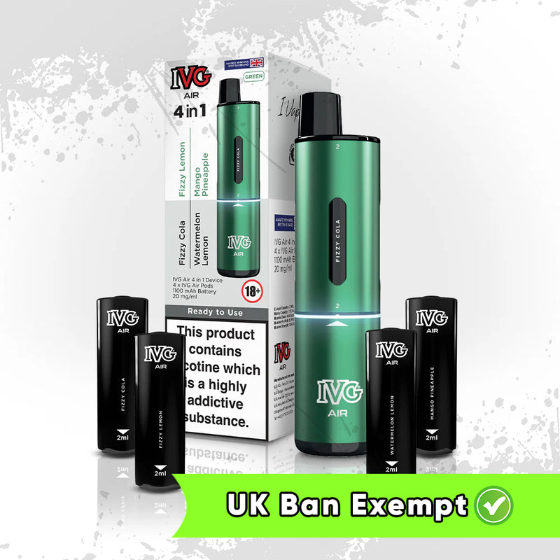 IVG Air 4 in 1 Green Starter Kit