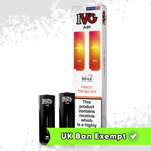 Peach Mango Ice - IVG Air Prefilled Pod