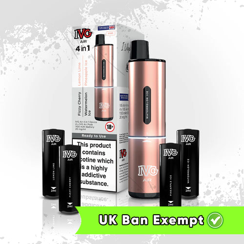 IVG Air 4 in 1 Pink Starter Kit