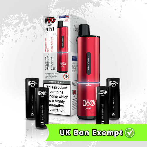IVG Air 4 in 1 Red Starter Kit