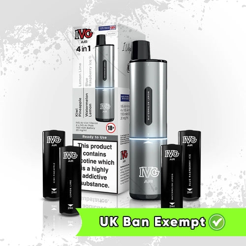 IVG Air 4 in 1 Silver Starter Kit