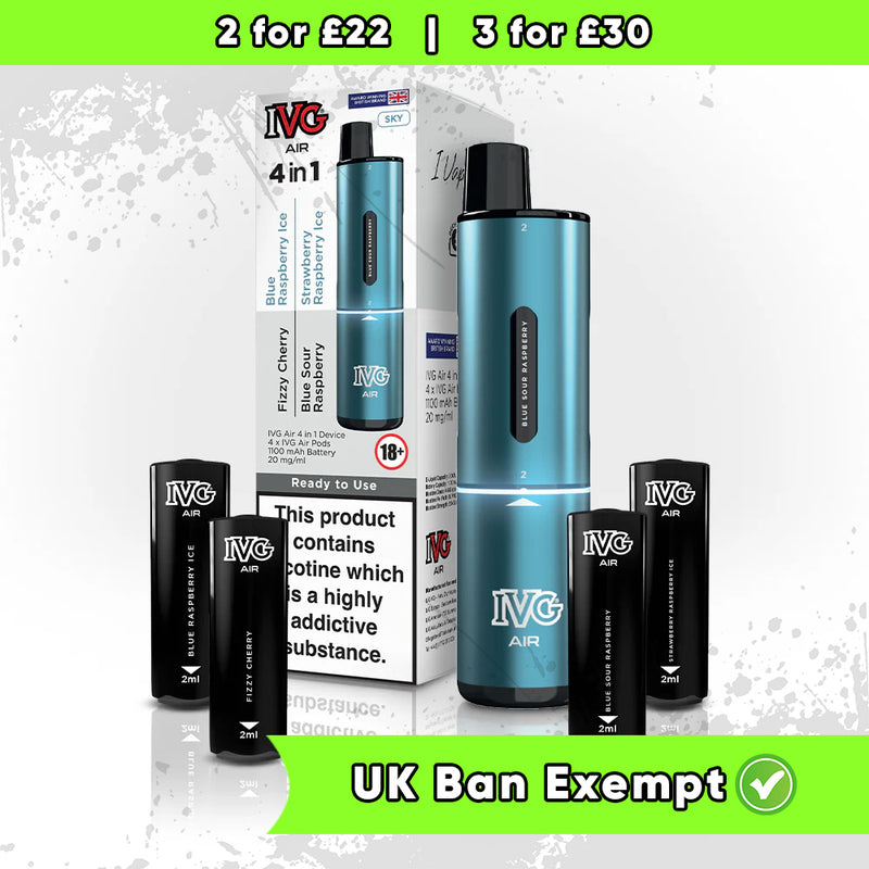 IVG Air 4 in 1 Kit – Sky Edition